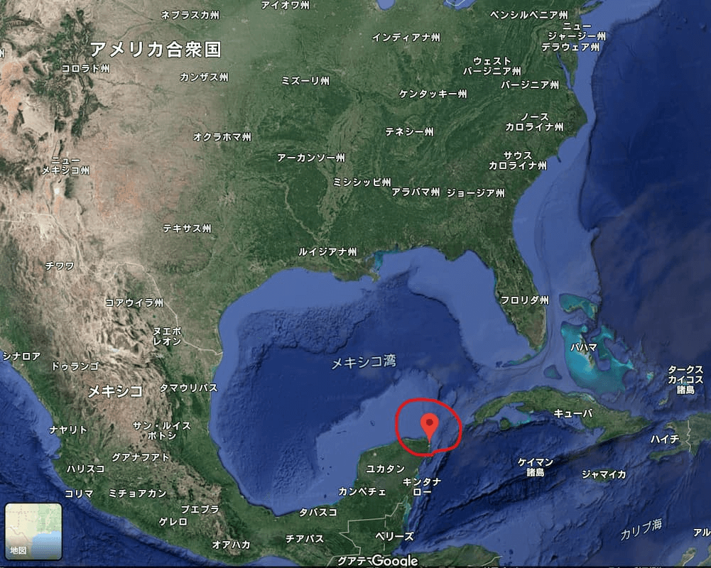 地理 カンクン 空港 ハイアットジーヴァカンクン Hyatt Ziva Cancun の位置関係 アメリカ駐在員しろくまブログ